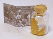 Minéraux Collection - Or / feuilles d'or en bouteille - Espagne