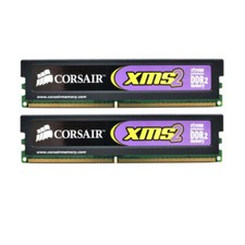 Mémoire Corsair 2GB (2x1GB)
