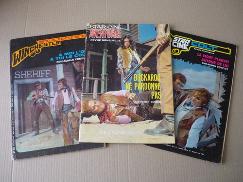 Cine roman western lot de - cine-roman,
