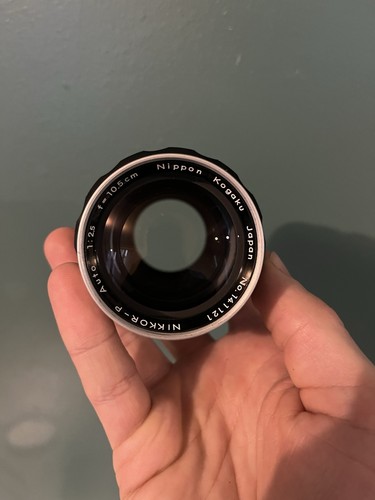 Objectif nikkor auto 105mm - nikkor-p,