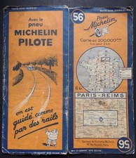 § carte MICHELIN 56 PARIS -
