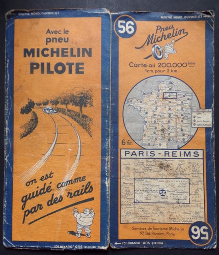 Carte michelin paris - michelin, 56