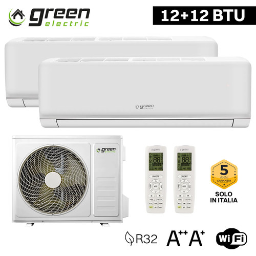 Climatiseur double 12000+12000