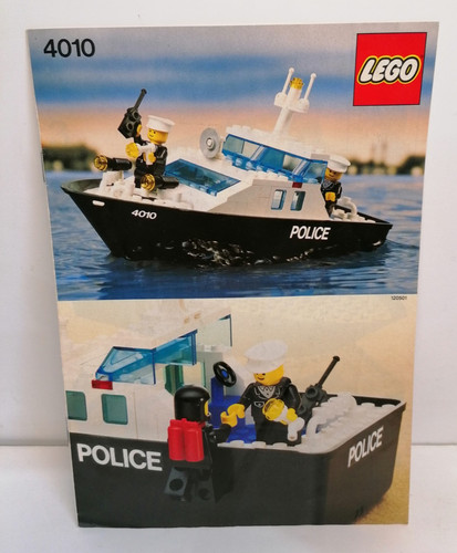 Notice lego boats 4010 police - boats,