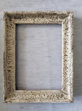 cadre bois patine feuillure 17