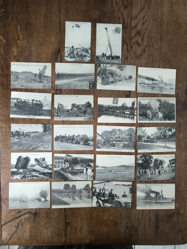 Lot fiches cartes - 22,