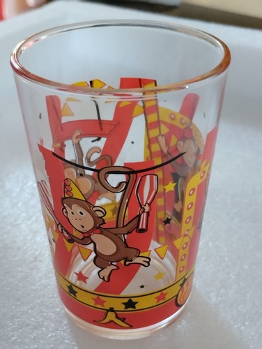 Verre moutarde vintage - verre,