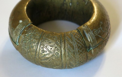 Bracelet bronze esclave - bronze, beau