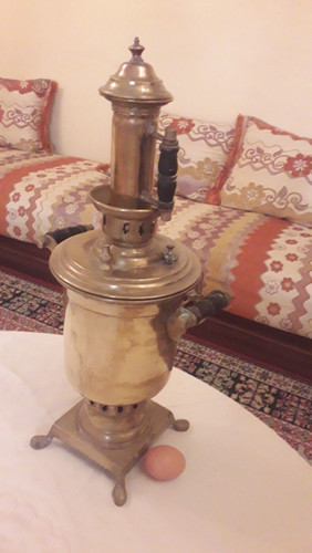 Samovar laiton antique - samovar,