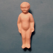 F. BAIGNEUR NU ancien  Hr 4,5 cm biscuit Production RANQUE DUCONGE