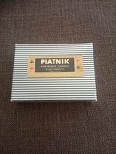  piatnik patience cards plasti smooth-Jeu De Cartes Publicitaire Ancien