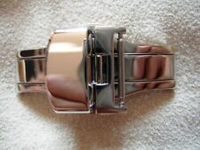 POUR BRACELET de 20 mm BOUCLE DÉPLOYANTE PAPILLON ACIER DE 18 mm À POUSSOIRS