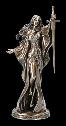 Nimue dame lac bronze - dame,