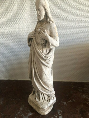 Ancienne statue plâtre - ancienne,