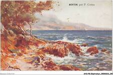 AHUP8-ILLUSTRATEUR-0786 - MENTON PAR P COMBA - PIERRE COMBA