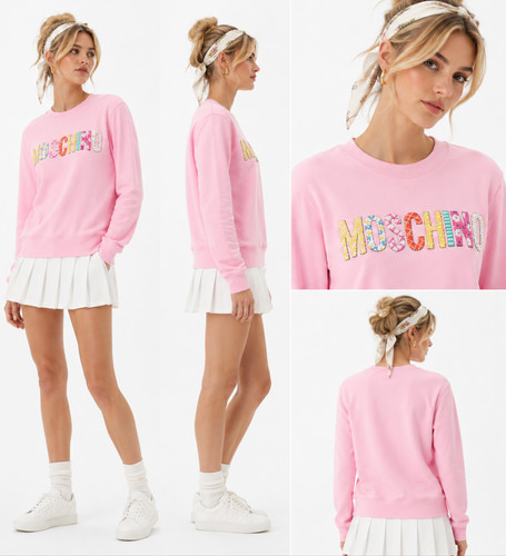 Moschino couture sweatshirt - couture,