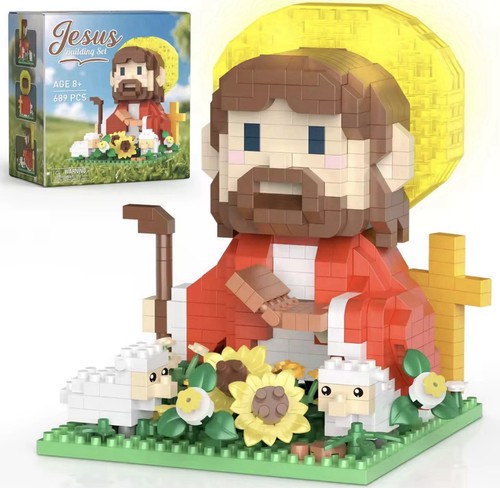 Jeu construction jésus 689 - construction,