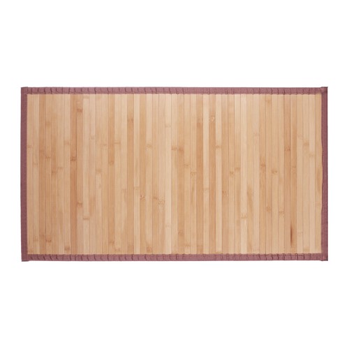 Tapis bain bambou - bain, en