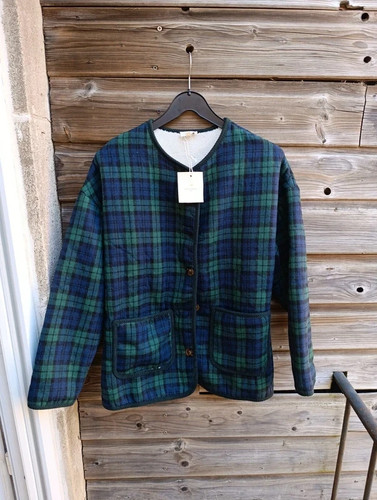 Veste matelassée tartan - veste,