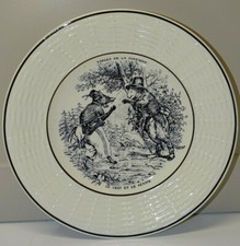 -ANCIENNE ASSIETTE DESSERT