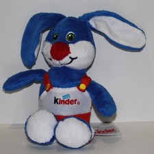 Doudou Lapin Kinder - Bleu
