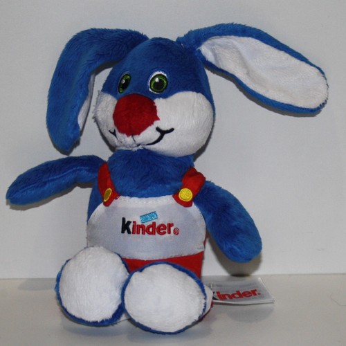 Doudou lapin kinder - doudou, bleu