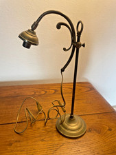 LAMPE ANCIENNE ARTICULEE A SYSTEME LAMPE DE NOTAIRE BUREAU  -3-