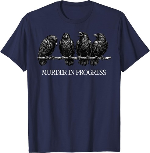 Murder progress black crow - progress,