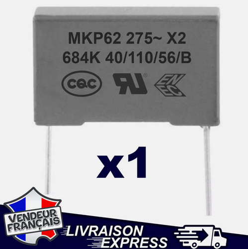 Condensateur mkp 68uf - mkp, 0.68uf