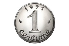 🔝 1 CENTIME ÉPI 1991 ~
