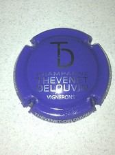 Capsule de Champagne THEVENET DELOUVIN (12. violet vif et métal)