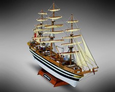 Amerigo Vespucci Échelle 1:350 (Série Mini Mamoli) Navire En Bois Kit De Bateau