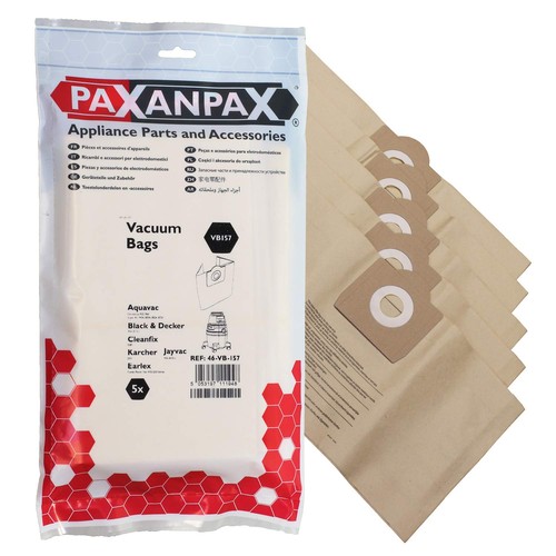 Vb157 lot sacs en papier - de,