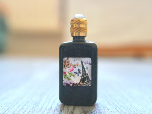 Bouteille verre miniature - en,