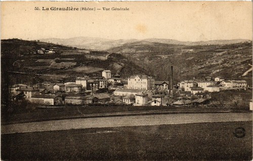 Cpa giraudiere vue - la,
