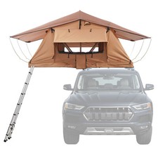VEVOR Tente de Toit pour Voitures Étanche avec Échelle pour 2-3 Personnes Jeep