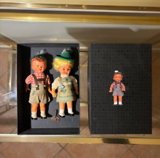 Poupée ancienne mécanique - collection vintage complète - avec boîte