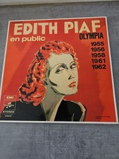 Édith Piaf – En Public à l’Olympia (1955–1962) – Coffret 3xLP EMI Columbia – EXC