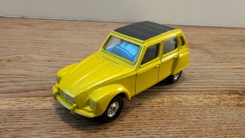 Corgi toys citroen dyane jaune - dyane,