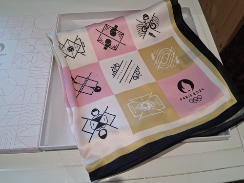 Foulard soie officiel jeux