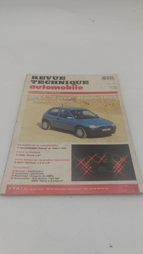 Revue technique automobile rta - technique,