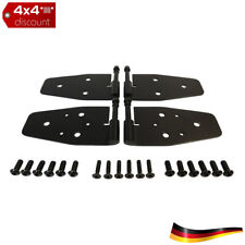 Charnière de porte Noir mat