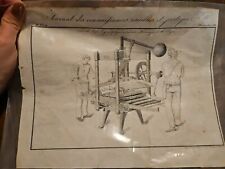 Lithographie D'une Presse à