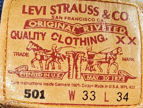 Jeans levi 501 vintage made - 501,
