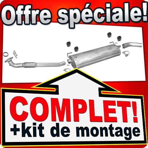 échappement pour iveco daily - Échappement,