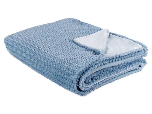 Plaid bleu 150 - x, cm