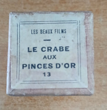 les beaux film film fixe TINTIN  le crabe aux pinces d'or n° 13 Hergé