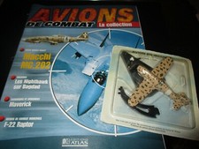 MODELE REDUIT AVION 1/100 + FASCICULE "AVIONS DE COMBAT N°45 : MACCHI MC.202"