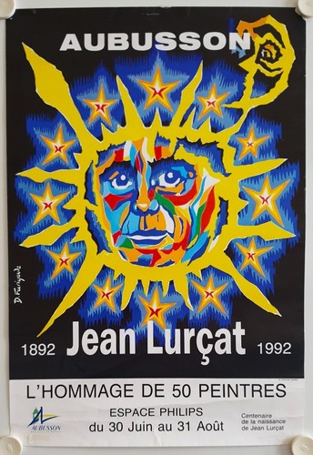 Affiche centenaire jean lurcat - affiche,