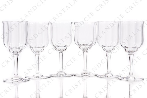 Six verres vin - six, à